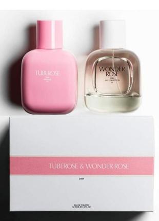 Zara wonder rose tuberose 2×90мл