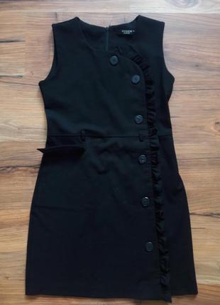 Чорний сарафан для дівчинки.13-14 років