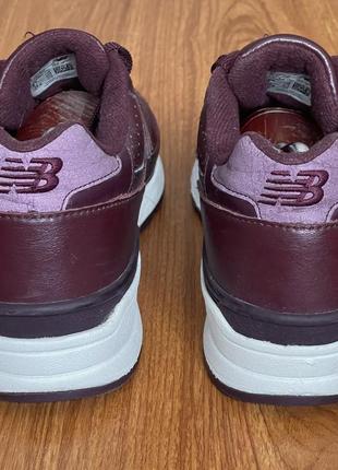 Мужские кожаные кроссовки new balance 597 burgundy3 фото