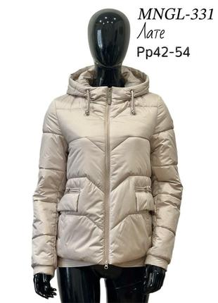 Демисезонная короткая женская куртка mangelo р.42-546 фото