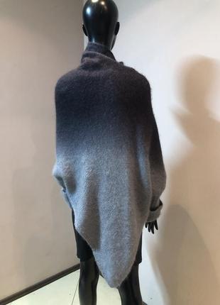 #151  асіметричний дизайнерський светр пончо4 фото
