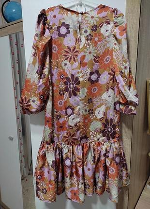 Ретро сукня, квіткова. 3