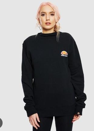 Свитшот реглан кофта ellesse haverford черный