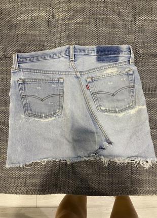 Юбка джинсовая