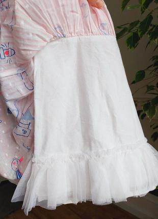 Сукня в принт 3 4 роки 98 104 см платье сарафан 3 4 года9 фото