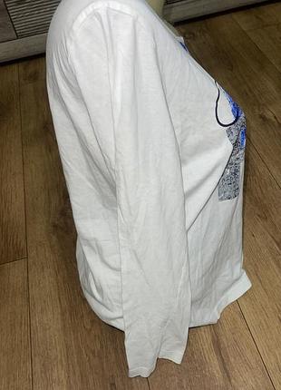 Кофта свитшот оригинальный белый 2