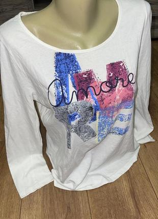 Кофта свитшот оригинальный белый 6