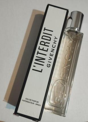 Оригинальный givenchy l intendit eau de parfum 12,5 ml парфюмированная вода