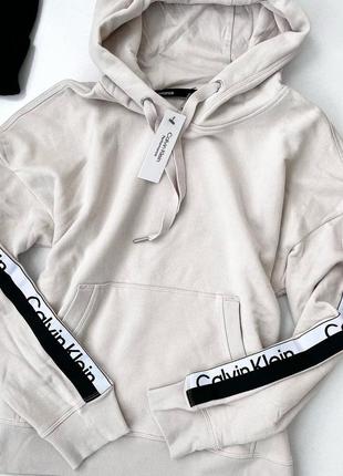 Худи, кофта женская calvin yellow performance келвин кляйн оригинал