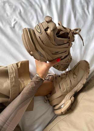 Balenciaga track  “full beige” 👟🔥9 фото