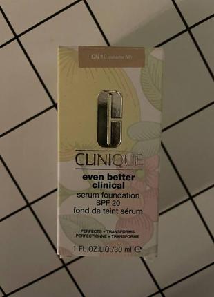 Clinique even better clinical serum foundation spf 20 alabaster3 фото