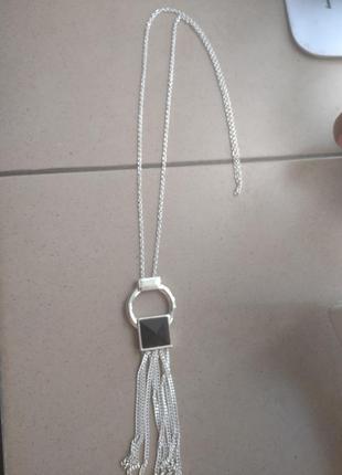 Набор длинное колье и серьги avon