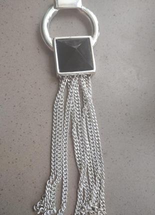 Набор длинное колье и серьги avon