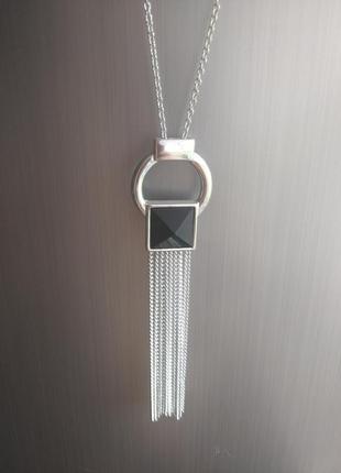 Набор длинное колье и серьги avon