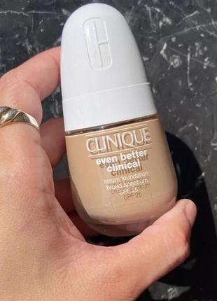 Clinique even better clinical serum foundation spf 20 alabaster1 фото