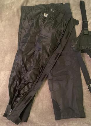Горнолыжные утёпленные брюки комбинезон columbia цвет черный размер l3 фото