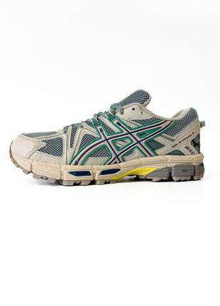 Чоловічі кросівки asics gel kahana 8 бежеві3 фото