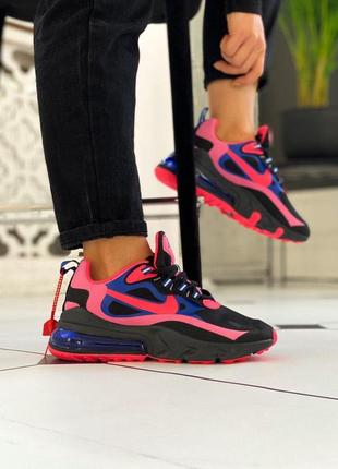 Женские кроссовки nike air max 270 react "rose"