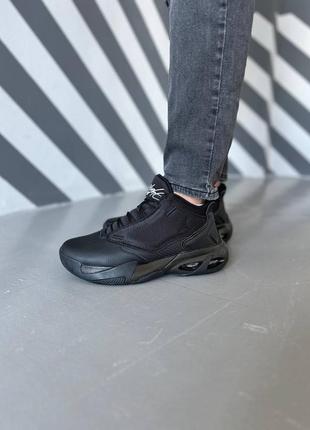 Кросівки nike air jordan max aura 4 black
