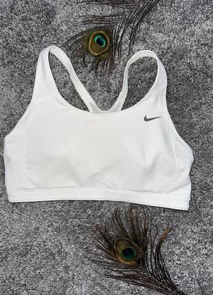 Спортивный топ-бра nike dri-fit, l-g1 фото