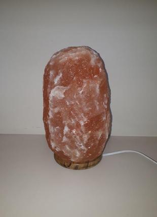 Светильник из гималайской соли скала 4 кг3 фото