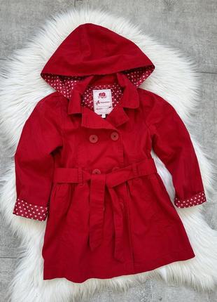 Пальто для дівчинки на 6-7p (116-122)
