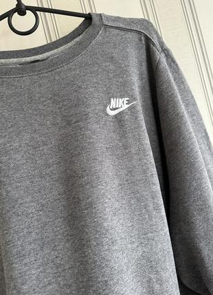 ❤️❤️❤️свитшот, реглан, лонгслив nike. оригинал. батал3 фото