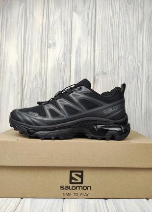 Мужские salomon lab xt-6 triple black8 фото