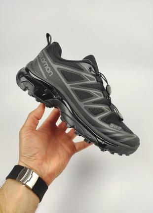 Мужские salomon lab xt-6 triple black2 фото