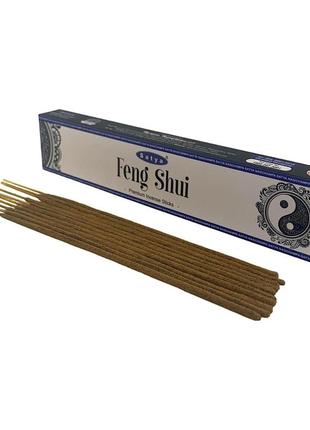 Feng shui premium incence sticks (фен шуй)(satya) пыльцовое благовоние 15 гр