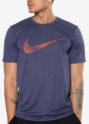 Футболка мужская nike dry tee leg camo logo свежие коллекции большое лого