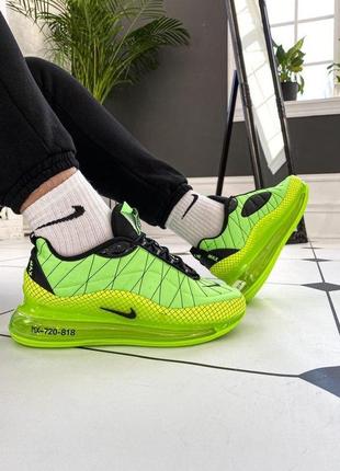 Чоловічі кросівки nike air max mx-720-818 "neon green"