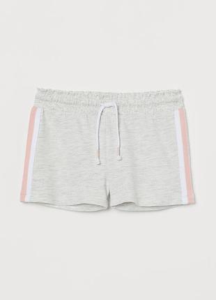 1-2/2-3/3-4/4-5/5-6/9-10 лет h&m новые фирменные натуральные базовые шорты шортики девочке