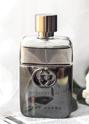 Gucci guilty pour homme ✅ оригінал розпив, затест аромату