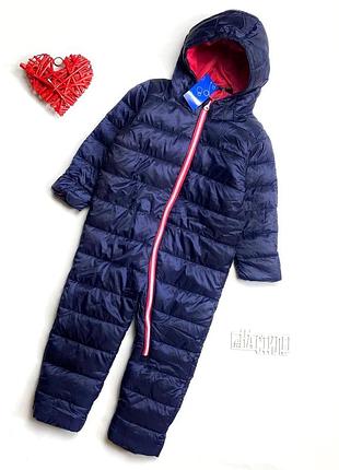 Комбинезон ультра девочка 86-92см синий lupilu нитевичка