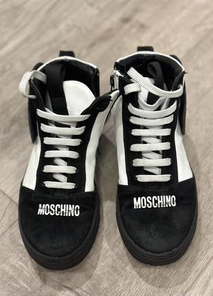 Ботинки moschino оригинал, 34р., 21,5 см2 фото