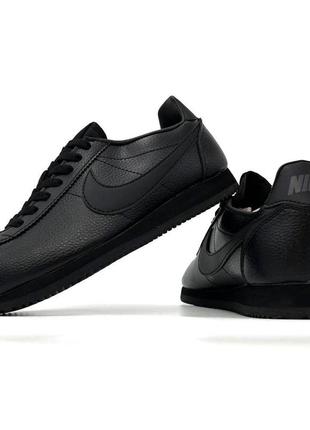 ▫️nike cortez black (черные)