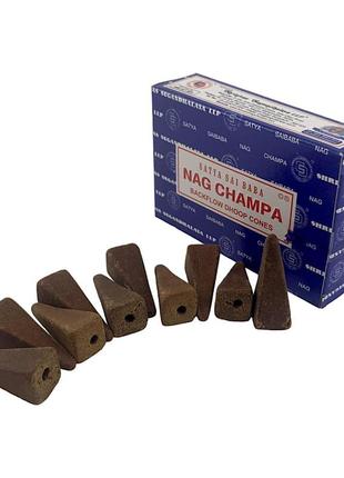 Nagchampa backflow cones(нагчампа)(satya) 10 конусів в упаковці