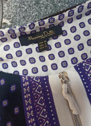 Женская рубашка блуза massimo dutti натуральный состав вискоза размер s m7 фото