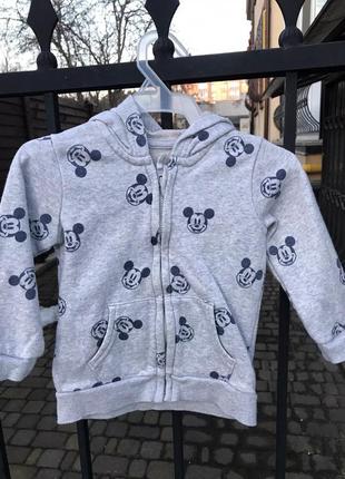 Фото 242 ++ свитшот на флисе на рост 74-80 см