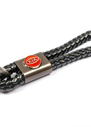 Шкіряний брелок v1 з логотипом kia для тюнінг kia