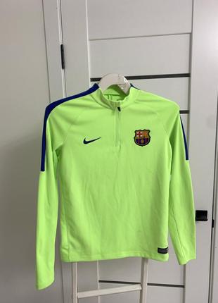 Футбольна кофта barcelona nike