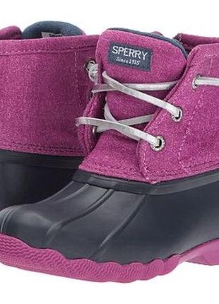 Чоботи на дівчинку sperry