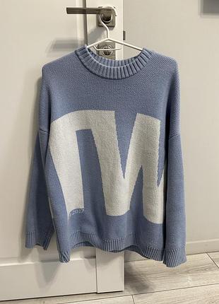 Свитер голубой