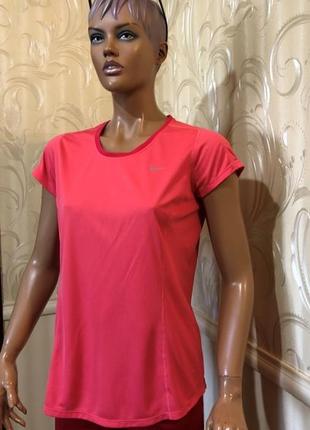 Спортивна футболка/nike running-dri-fit, розмір l