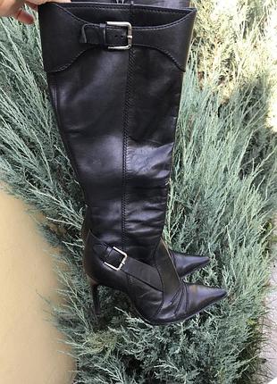 Сапоги натуральна шкіра 37