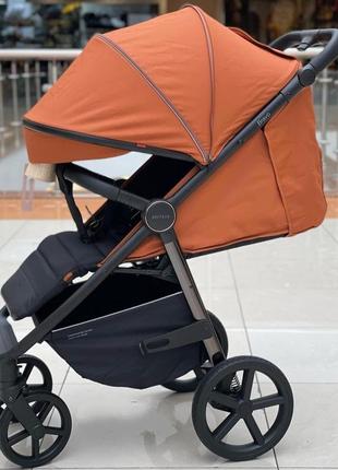 Прогулочная коляска carrello bravo plus 2024 (каррелло браво плюс) crl-5515 tango orange (оранжевый цвет)