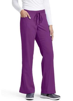 Брюки grey's anatomy by barco цвета wine