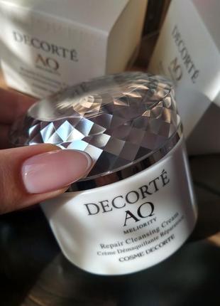 Cosme decorte aq meliority восстанавливающий очищающий крем