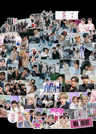 Наклейки 102 шт stray kids стрей кидс набор наклеек фотокарточки